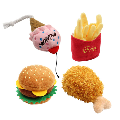Food Shape Chew Toy
