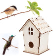 Wall-mounted Wooden Bird House