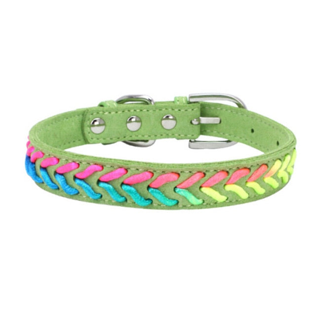 Colorful Knitting Rope Collar