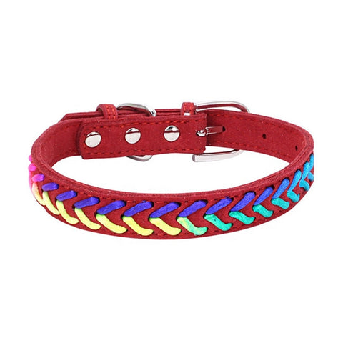 Colorful Knitting Rope Collar