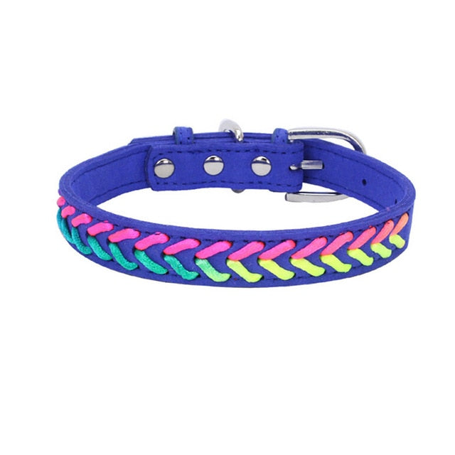 Colorful Knitting Rope Collar