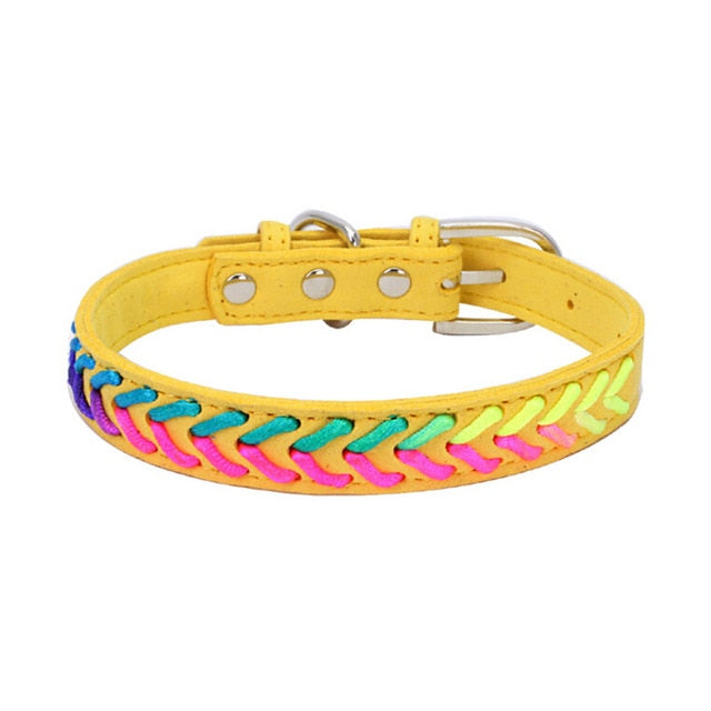 Colorful Knitting Rope Collar