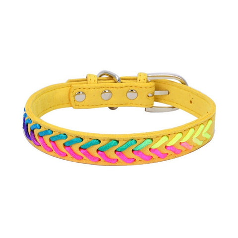 Colorful Knitting Rope Collar