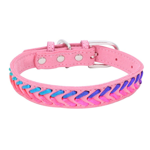 Colorful Knitting Rope Collar