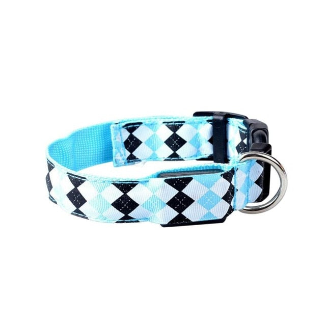 Flashing Nylon LED Collar