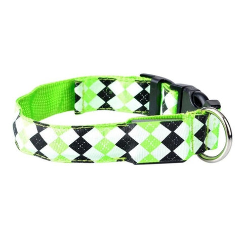 Flashing Nylon LED Collar