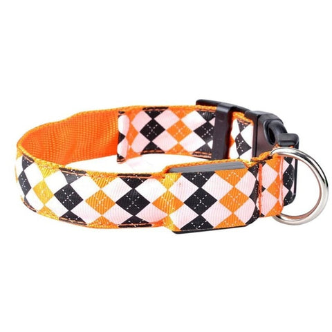 Flashing Nylon LED Collar