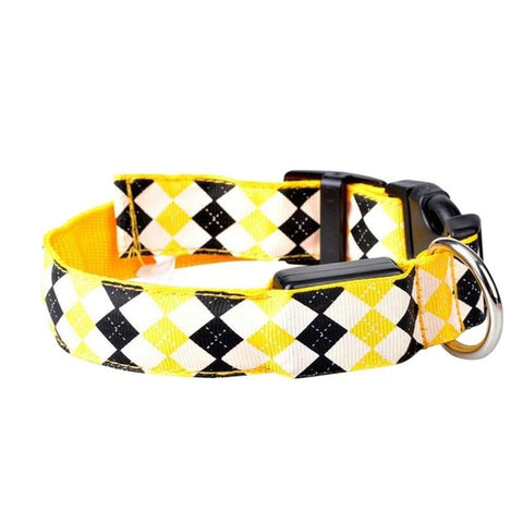Flashing Nylon LED Collar