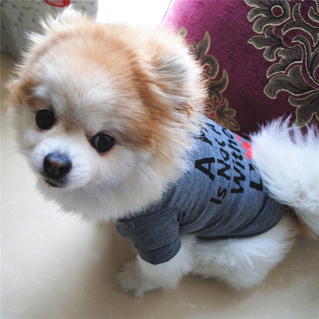 Letter Cotton Vest