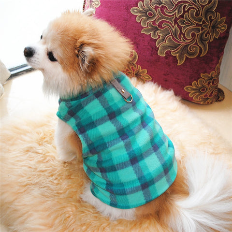Warm Plaid Vest
