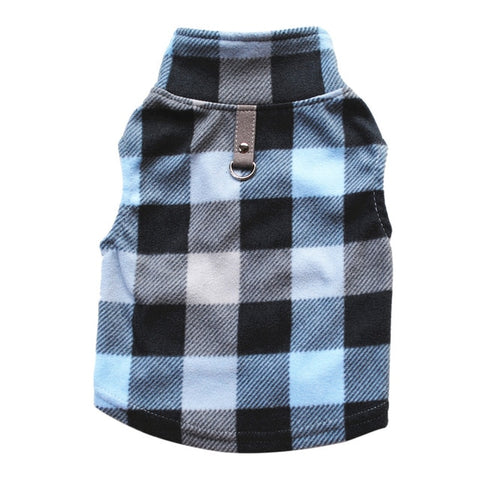 Warm Plaid Vest