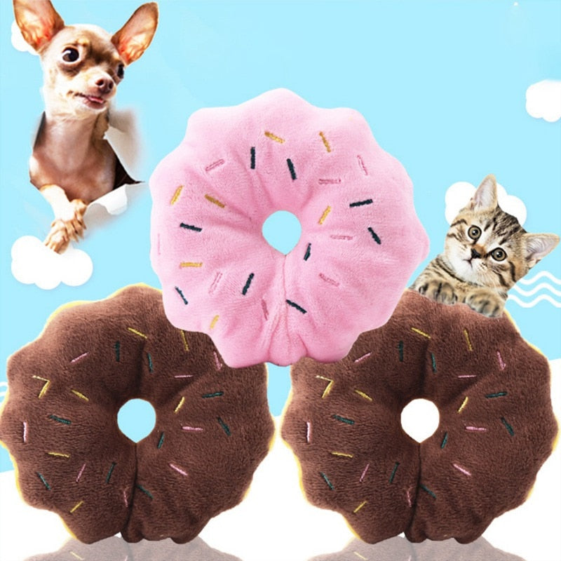 Donut Shaped Plush Toy