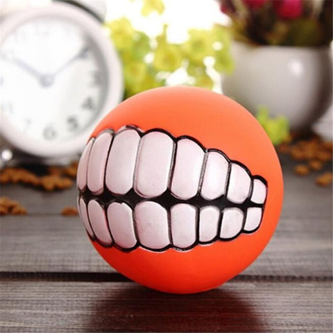 Funny Teeth Rubber Ball