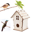 Wall-mounted Wooden Bird House