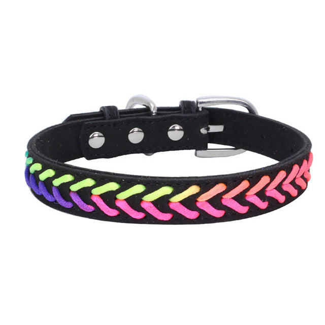 Colorful Knitting Rope Collar