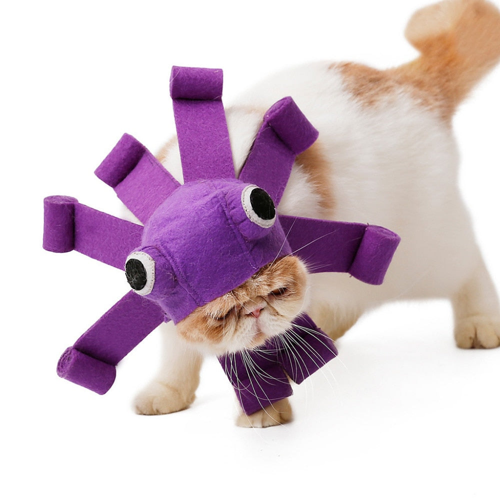 Octopus Costume for Cat