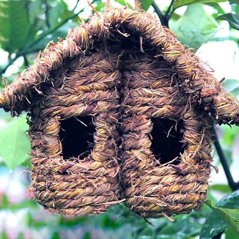 Grass Woven Bird House